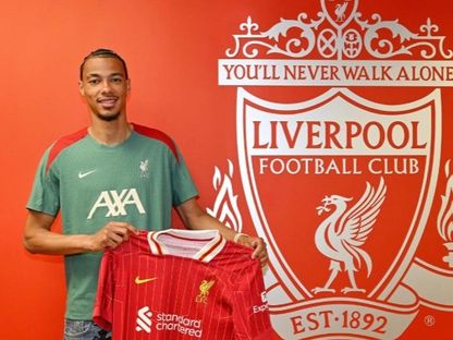 هوغو إيكيتيكي بقميص فريقه الجديد ليفربول الإنجليزي - 23 يوليو 2025 - liverpoolfc.com