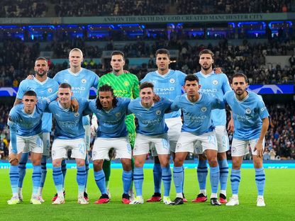 فريق مانشستر سيتي الإنجليزي - 17 ديسمبر 2023 - X/ManCityFra