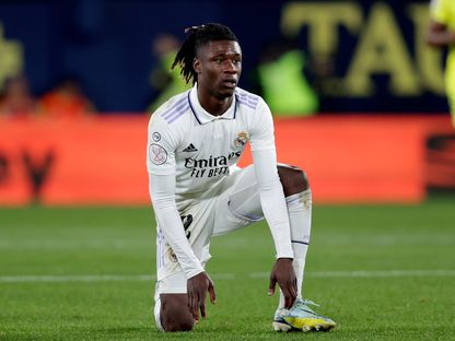 إدواردو كامافينغا لاعب ريال مدريد في مباراة فياريال - 20 يناير 2023 - TWITTER/@Camavinga
