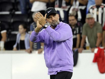 يورغن كلوب مدرب ليفربول الإنجليزي - 21 سبتمبر 2023 - Reuters