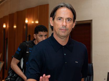 سيموني إنزاغي قبل مباراة الخليج والهلال بالدوري السعودي - 5 مايو 2026 - X/Alhilal_FC