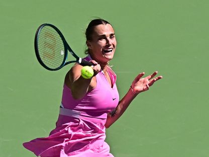 لاعبة التنس البيلاروسية أرينا سابالينكا - AFP