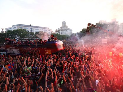 "أعمال إصلاح" قد تفسد احتفالات برشلونة بلقب الدوري الإسباني