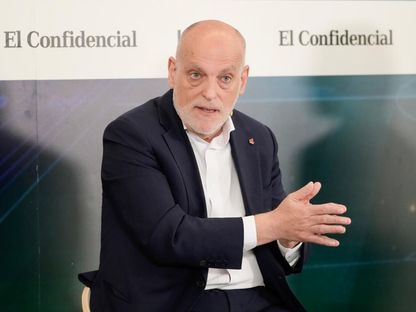 خافيير تيباس رئيس الرابطة الإسبانية لكرة القدم - 23 مايو 2025 - X/Tebasjavier