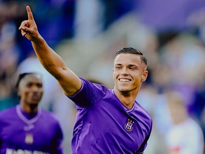 يان كارلو سيميتش مدافع أندرلخت البلجيكي - 6 أكتوبر 2024 - X/rscanderlecht