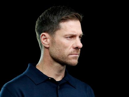 تشابي ألونسو من مباراة كايرات ألماتي وريال مدريد بدوري أبطال أوروبا - 30 سبتمبر 2025 - Reuters