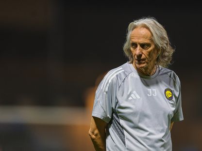 جورجي جيسوس خلال تدريب للنصر - 19 مايو 2026 - X/@AlNassrFC