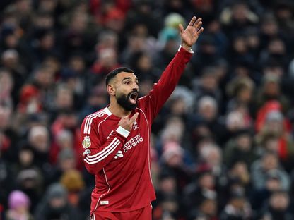 محمد صلاح لاعب ليفربول خلال مواجهة سندرلاند بالدوري الإنجليزي الممتاز - 3 ديسمبر 2025 - Reuters