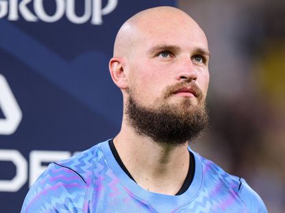 بريدراغ رايكوفيتش حارس الاتحاد قبل مواجهة النصر في الدوري السعودي - 8 سبتمبر 2026 - X/@ittihad