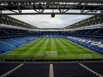 ملعب RCDE Stadium معقل إسبانيول برشلونة الذي سيشهد مباراة ودية بين إسبانيا ومصر - rfef.es