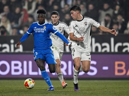 فينيسيوس جونيور لاعب ريال مدريد في مواجهة ألباسيتي - 14 يناير 2026 - Reuters