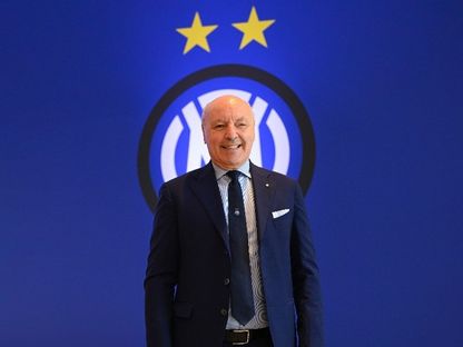 جوزيبي ماروتا رئيس إنتر ميلان خلال اجتماع لحملة الأسهم بالنادي - 4 يونيو 2024 - x@Inter_en