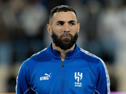 كريم بنزيما قبل مباراة بين الهلال والأخدود - 5 فبراير 2026 - X/@Alhilal_EN