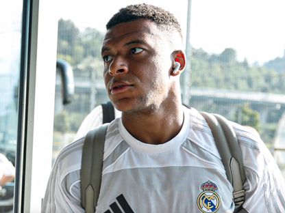 كيليان مبابي قبل مباراة ريال مدريد و تيرول النمساوي الودية 12-8-2025 - Realmadrid/x