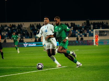 إيفان توني هداف الأهلي في مباراة الأخدود في الدوري السعودي - 10 يناير 2026 - X/@ALAHLI_FC
