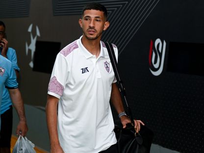 أحمد فتوح قبل مباراة الزمالك وسموحة في الدوري المصري - 8 نوفمبر 2024 - x/@zcofficial
