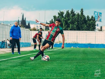 خليل العياري نجم الملعب التونسي في مباراة حمام الأنف - 30 مارس 2025 - FB/@Stade Tunisien