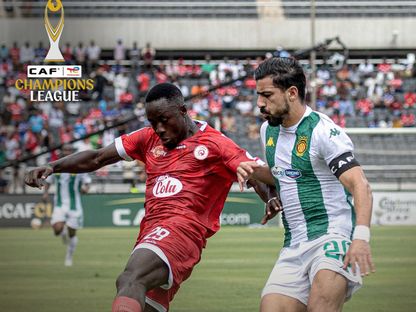 مباراة الترجي التونسي مع سيمبا التنزاني في دوري أبطال إفريقيا - 1 فبراير 2026 - X/@CAFCLCC_ar