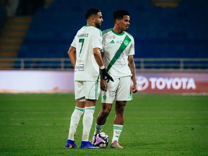 رياض محرز نجم الأهلي في مباراة الخلود بالدوري السعودي - 17 يناير 2026 - X/@ALAHLI_FC