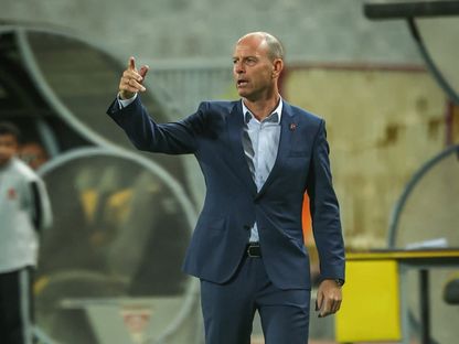 يس توروب مدرب الأهلي المصري - 15 فبراير 2026 - @AlAhly