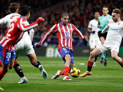 رودريغو دي بول في مباراة أتلتيكو مدريد وإشبيلية 8-12-2024 - Atleti/x