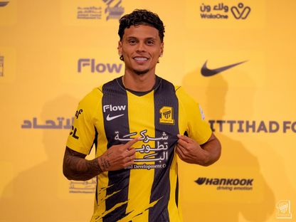الكولومبي ريتشارد ريوس لاعب وسط الاتحاد الجديد - 4 سبتمبر 2026 - X/@ittihad