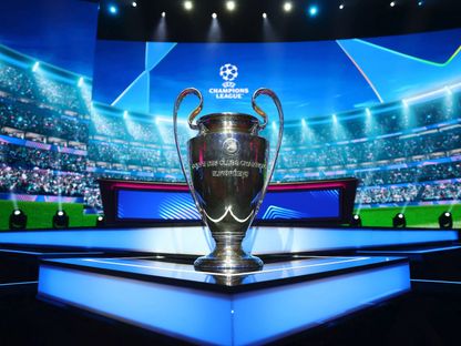 كأس دوري أبطال أوروبا قبل سحب القرعة في موناكو - 28 أغسطس 2025 - REUTERS
