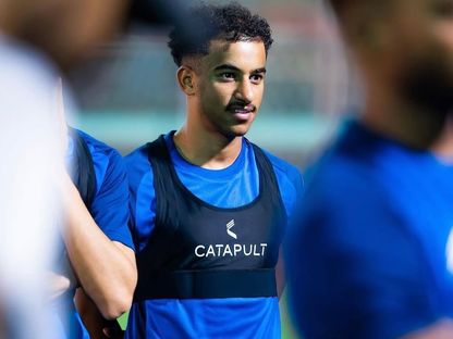 عثمان العثمان لاعب نادي الفتح السعودي - X/@aawsat_spt