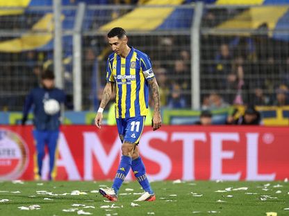 أنخيل دي ماريا بعد مباراة روزاريو سنترال وكورينثيانس في كوبا ليبرتادوريس - 14 أغسطس 2026 - Reuters