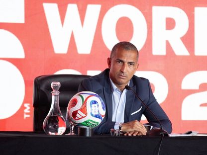 صبري اللموشي في مؤتمر صحفي خلال الإعلان عن قائمة تونس لكأس العالم - - FB/@Equipe Nationale Tunisienne