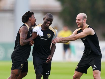 خلال تدريب للاتحاد السعودي - 18 مايو 2025 - X/@ittihad