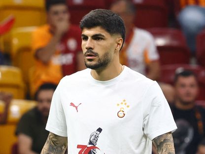 إيرين إلمالي لاعب غلطة سراي التركي - 30 أغسطس 2025 - REUTERS