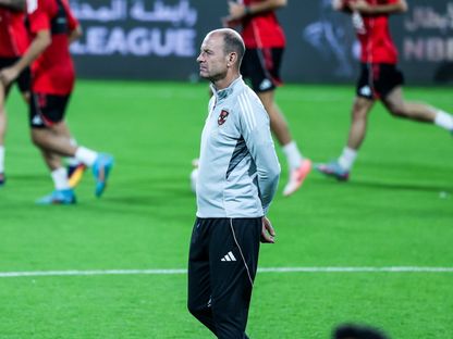 ييس توروب مدرب الأهلي في التدريب الأخير قبل مباراة الزمالك في كأس السوبر المصرية - 9 نوفمبر 2025 - fb/Al Ahly