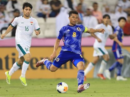 من مواجهة منتخب اليابان أمام العراق في كأس آسيا تحت 23 عاماً - 29 أبريل 2024 - X/ariyadhiah