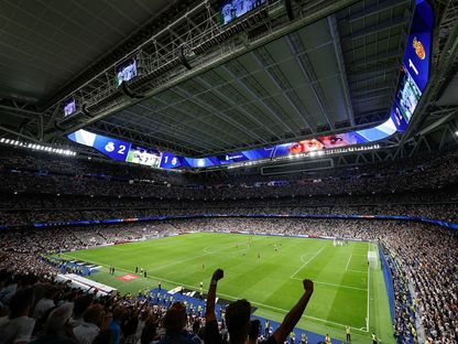 ملعب "سانتياغو برنابيو" الخاص بريال مدريد - 4 أكتوبر 2025 - X/@realmadrid