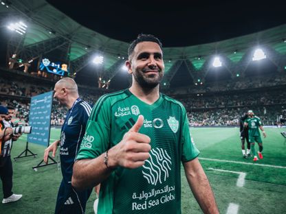 رياض محرز بعد فوز الأهلي على الاتحاد بالدوري السعودي - 6 مارس 2026 - X/@SPL