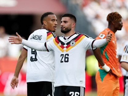 دينيز أونداف بعد تسجيله هدفاً لألمانيا في مرمى كوت ديفوار بكأس العالم - 20 يونيو 2026 - REUTERS