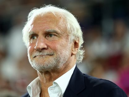 المدير الرياضي للمنتخب الألماني رودي فولر قبل مباراة المجر في دوري الأمم الأوروبية - 7 سبتمبر 2024 - Reuters