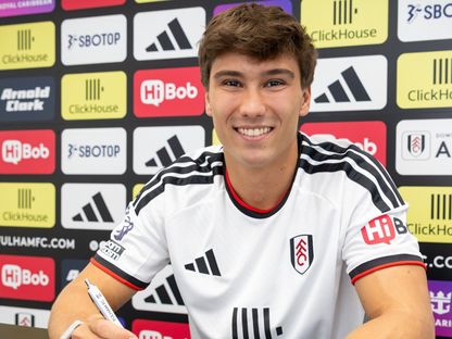 غونزالو غارسيا مهاجم ريال مدريد ينتقل إلى فولهام - 3 أغسطس 2026 - x@fulham