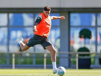 فيديريكو فالفيردي لاعب ريال مدريد في حصة تدريبية - 2 أكتوبر 2025 - realmadrid.com