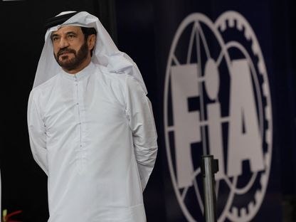 محمد بن سليم رئيس الاتحاد الدولي للسيارات  - 8 مارس 2024 - Reuters