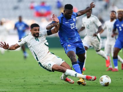 من مباراة السعودية وهايتي بالكأس الذهبية - 16 يونيو 2025 - Reuters