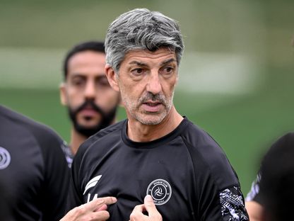 إيمانول ألغواسيل مدرب الشباب السعودي - 11 أغسطس 2025 - X/AlShababSaudiFC