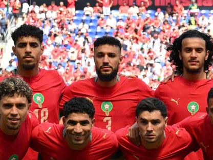 نصير مزراوي في مباراة المغرب والنرويج الودية - 7 يونيو 2026 - ENMAROCofficiel/facebook