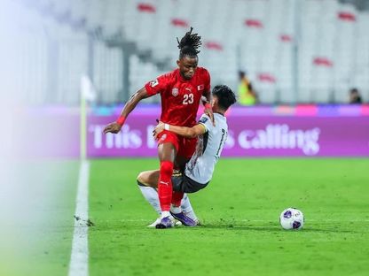 من مباراة البحرين والصين في تصفيات كأس العالم 2026 - 14 نوفمبر 2024 - X/@bahrainnt1