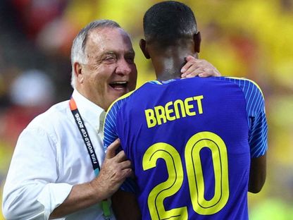 ديك أدفوكات في مباراة كوراساو والإكوادور بكأس العالم - 21 يونيو 2026 - reuters