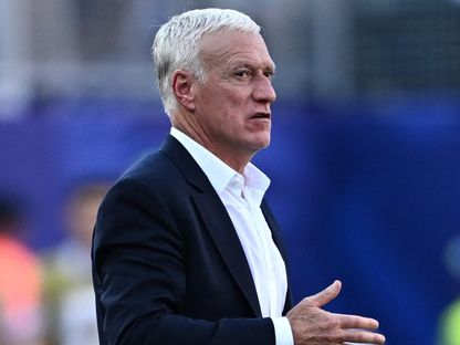 ديدييه ديشان مدرب فرنسا خلال مواجهة باراغواي في كأس العالم - 4 يوليو 2026 - Reuters