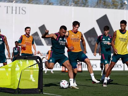 كيليان مبابي خلال تدريب لريال مدريد - 2 سبتمبر 2026 - realmadrid.com