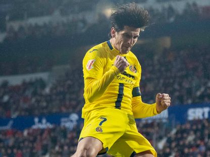 جيرارد مورينو يسجل هدف تعادل فياريال أمام أوساسونا - 31 يناير 2026 - x/@VillarrealCF