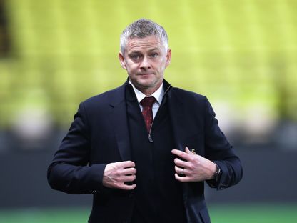 جونار سولشاير المدرب السابق لمانشستر يونايتد في مواجهة واتفورد - 20 نوفمبر 2021 - Reuters